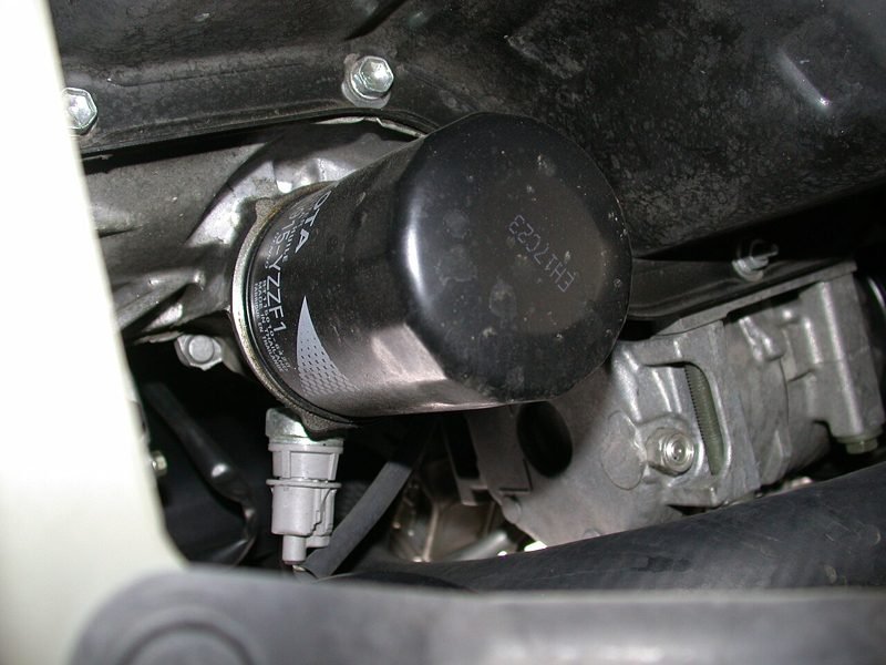 Engine oil and filter inspection