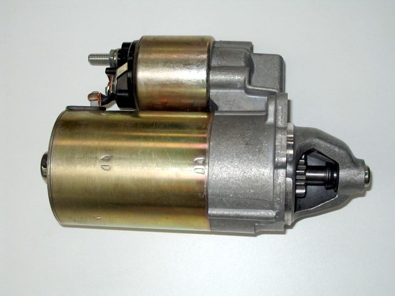 Starter motor inspection